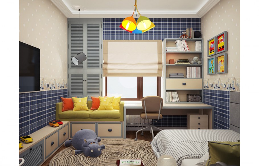 Детская комната планировка