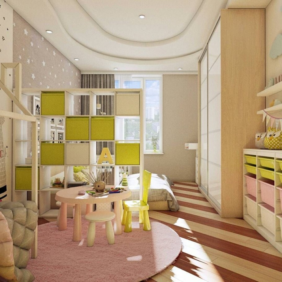 Чертеж маленькой игровой комнаты