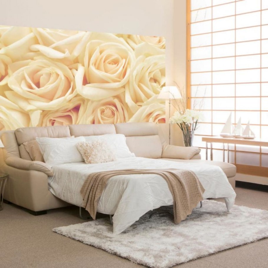 Аффреско пионы