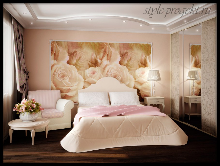 Декоративное панно в спальню