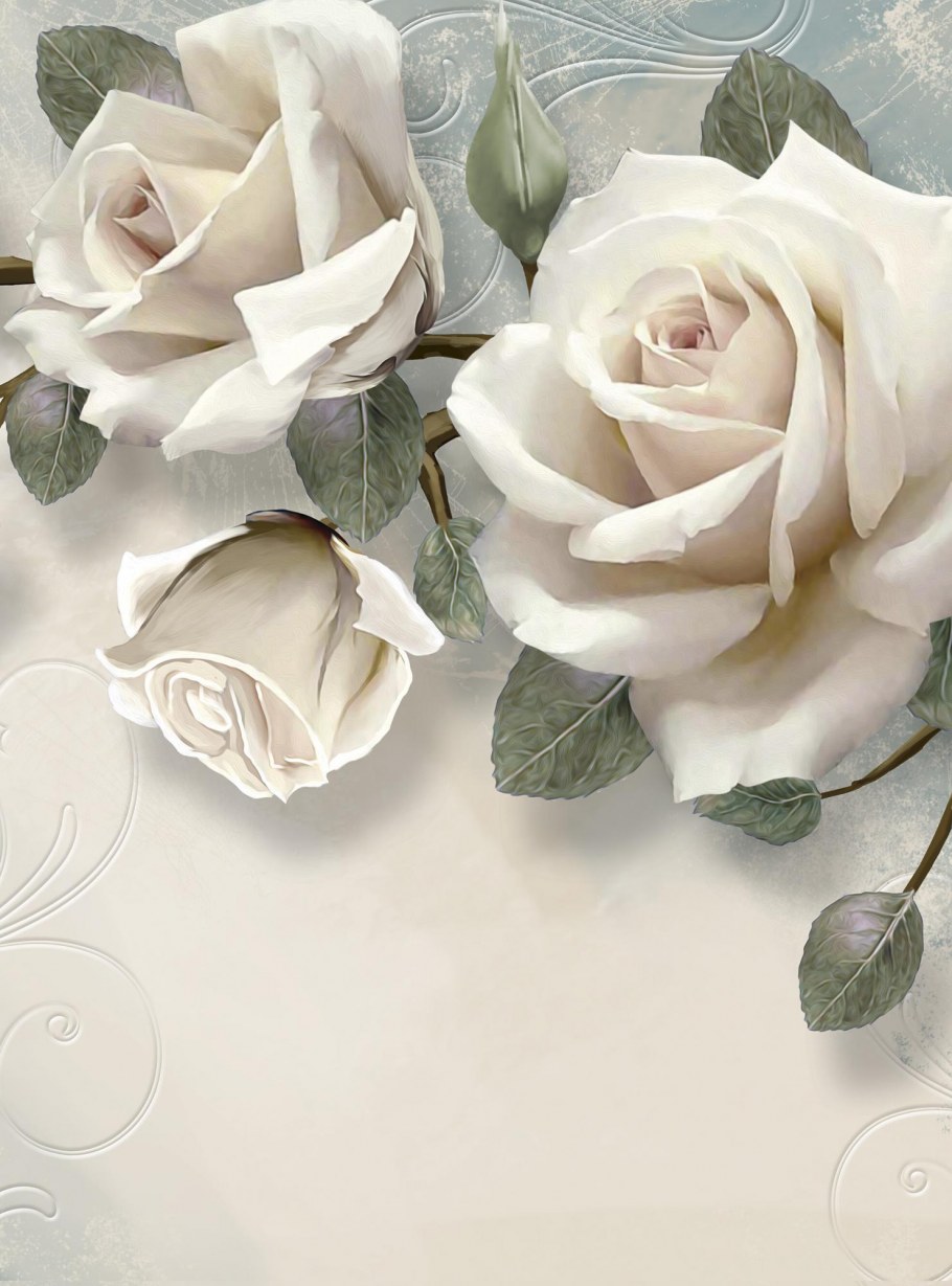 Фотообои розы