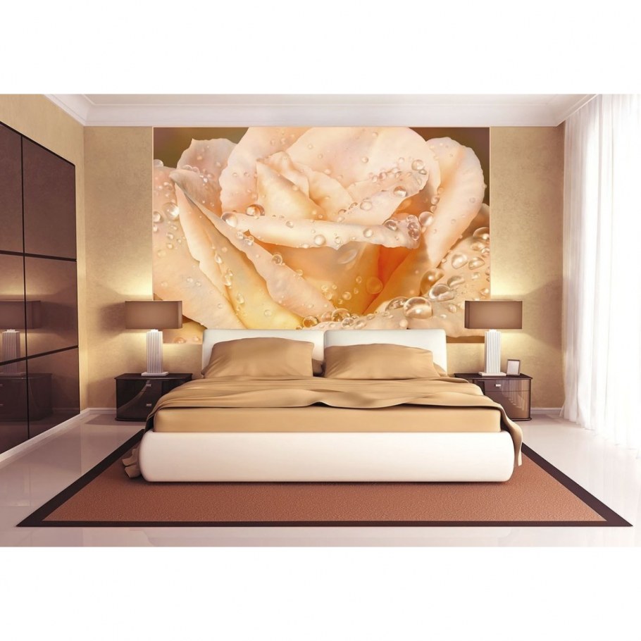 Фотообои в спальню