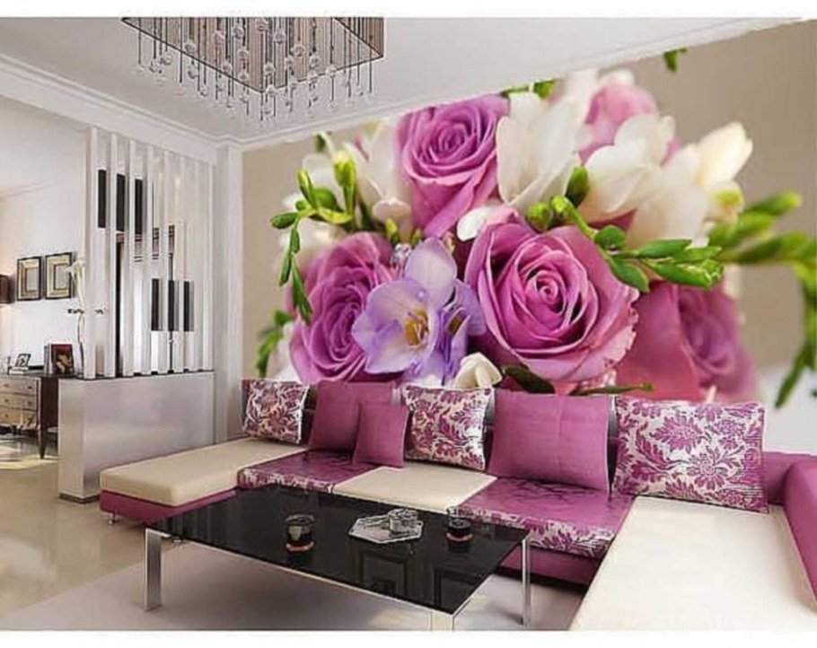 Фреска в спальню над кроватью