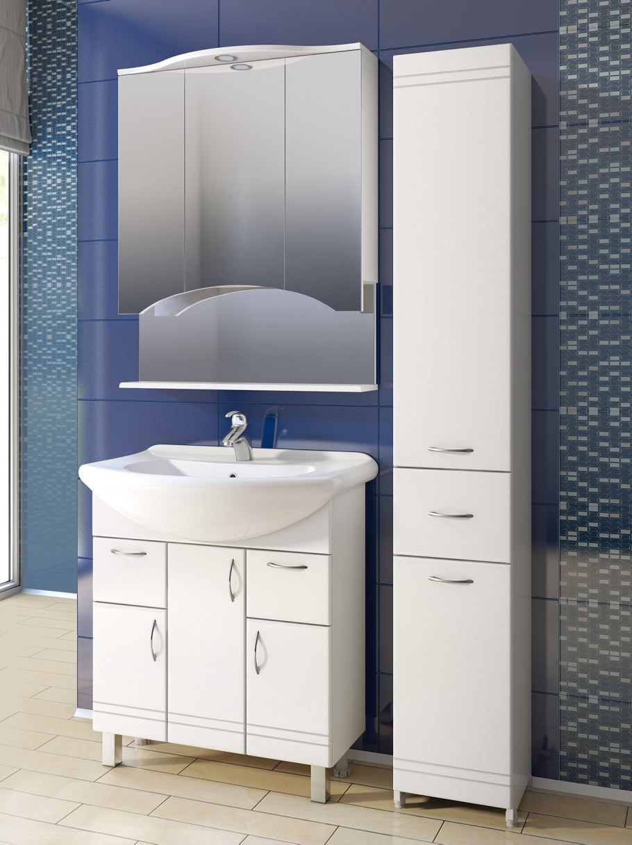 Мебель для ванной Eban Eleonora Modular 107 l белая