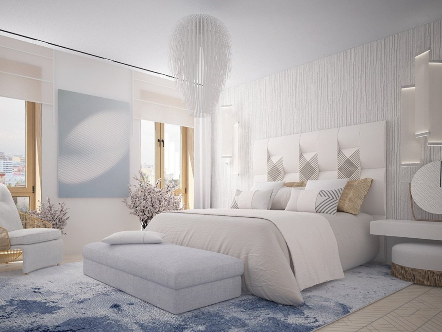 Светлая спальня