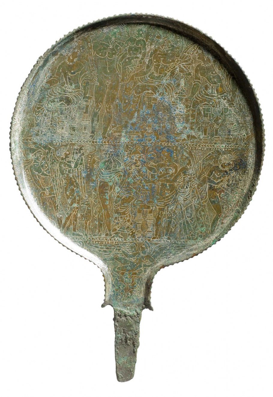 Бронзовое зеркало Япония