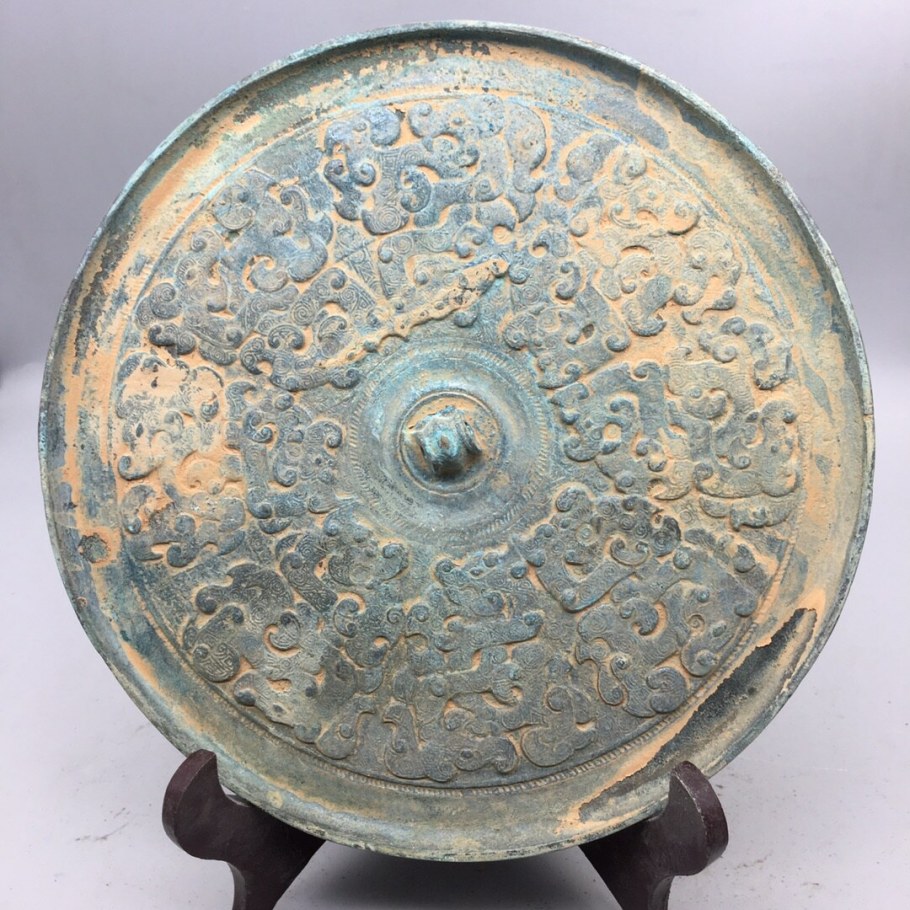 Зеркало Бостон бронза