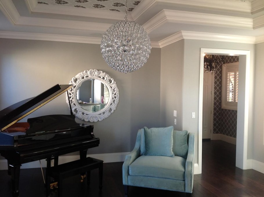 Зеркальная 3d панель Khokhloma