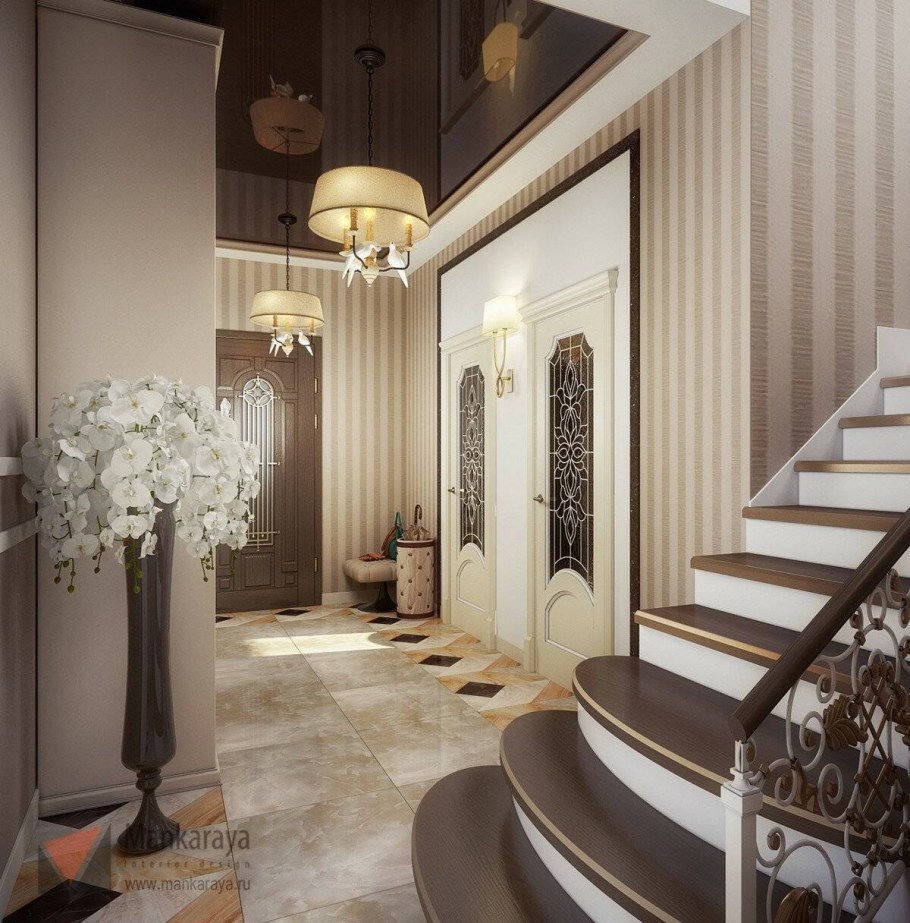 Интерьер холла в современном стиле