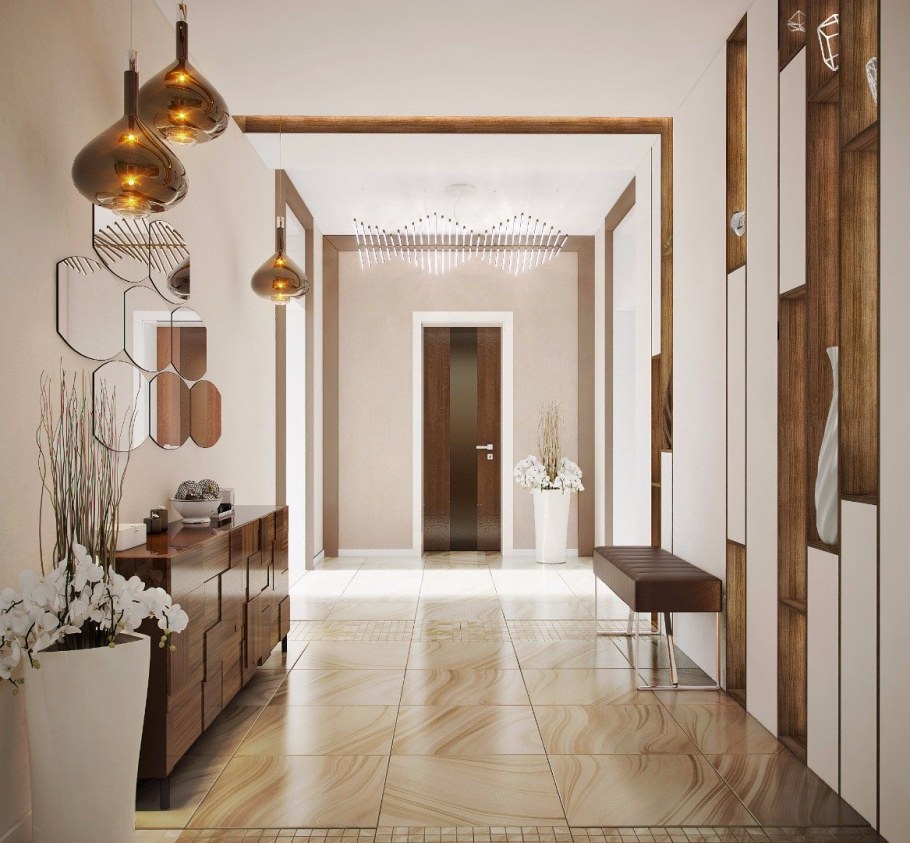 Холл гостиная Неоклассика