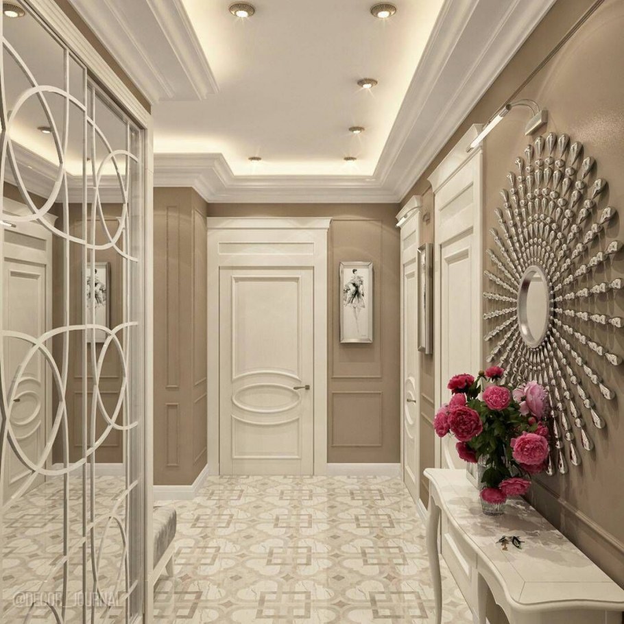 Стильный интерьер прихожей