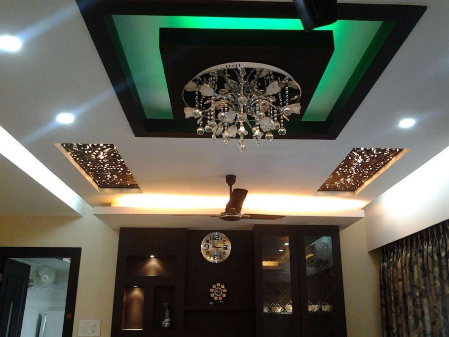 Фигурный потолок классика