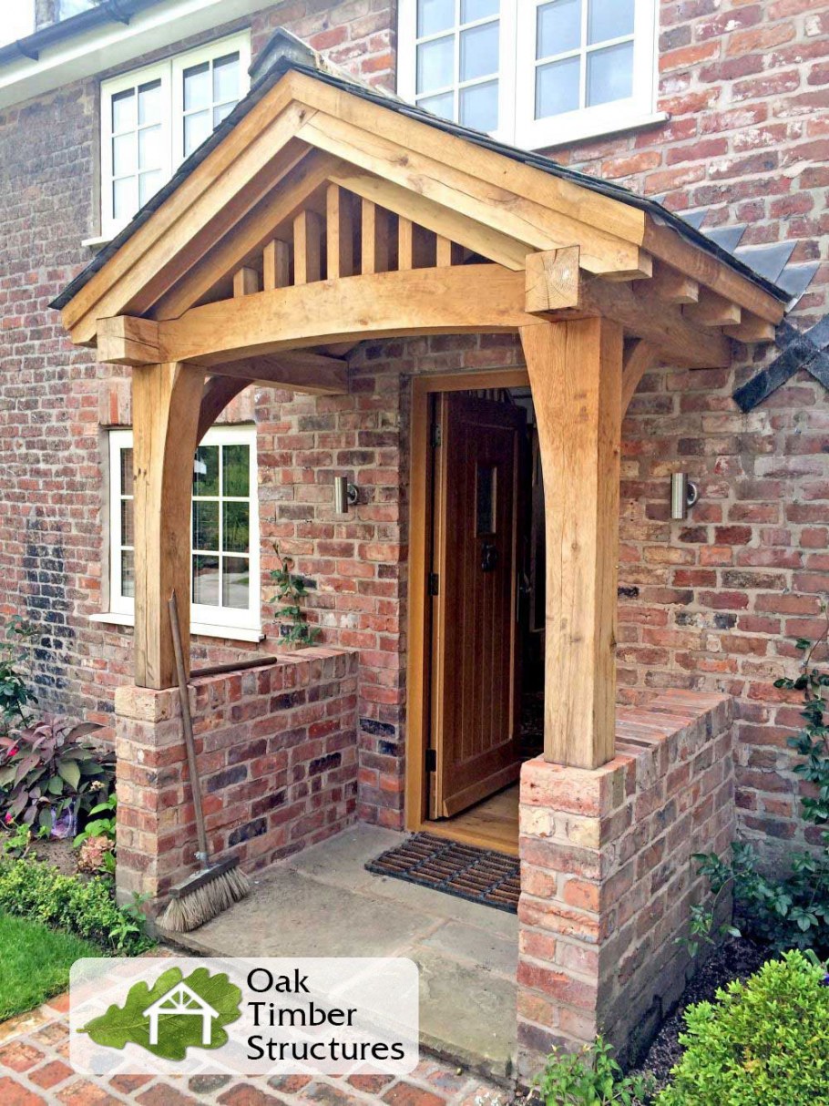 Тимбер фрейм козырек