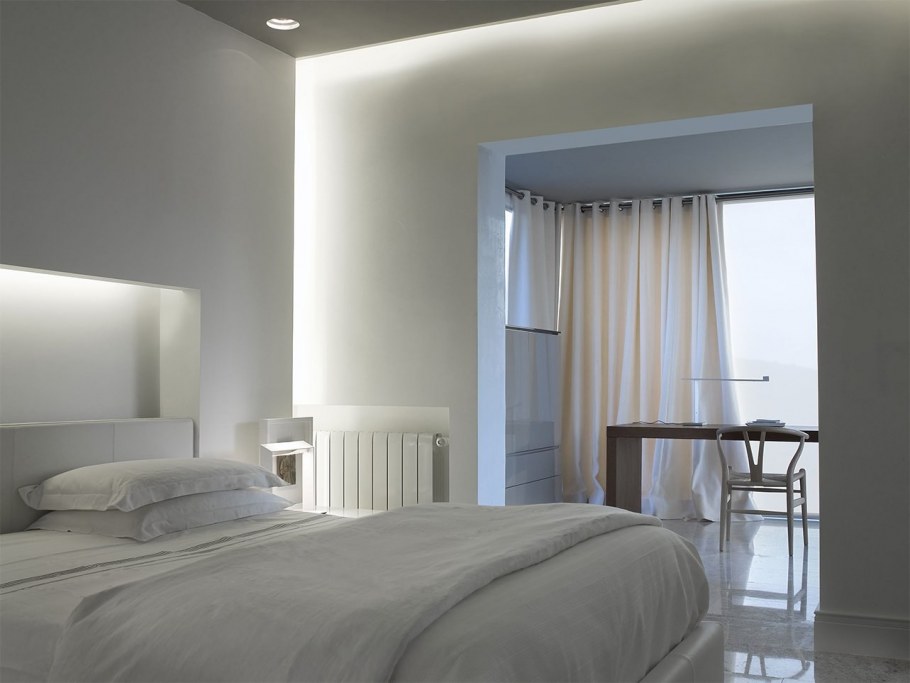 Естественное освещение спальни