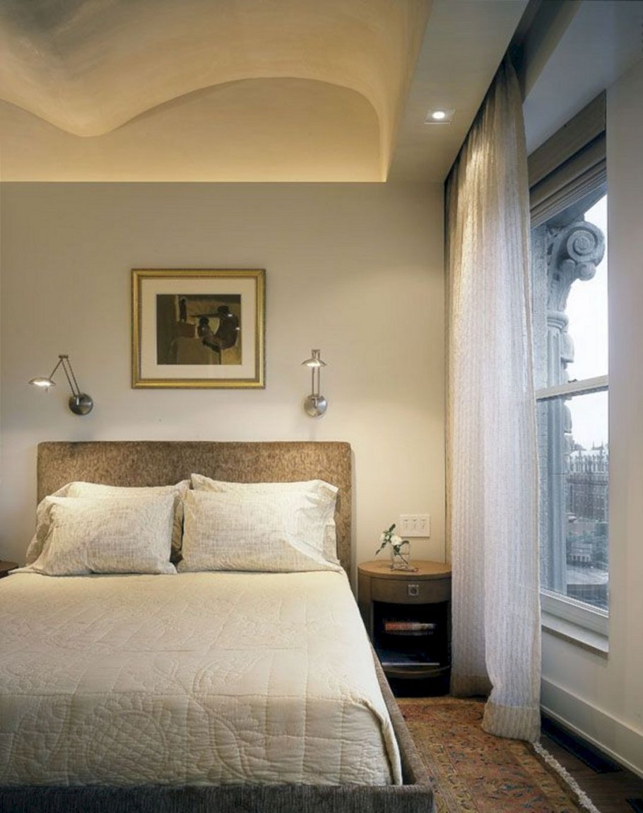 Варианты освещения спальных комнат