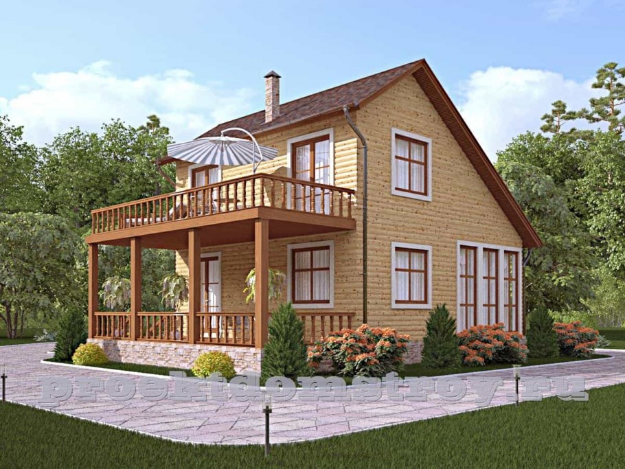 Двухъярусная веранда