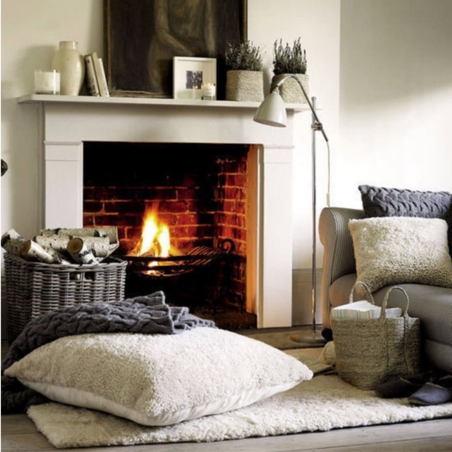 Гостиная Скандинавский стиль хюгге