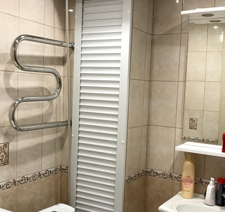 Сантехнический короб в ванной