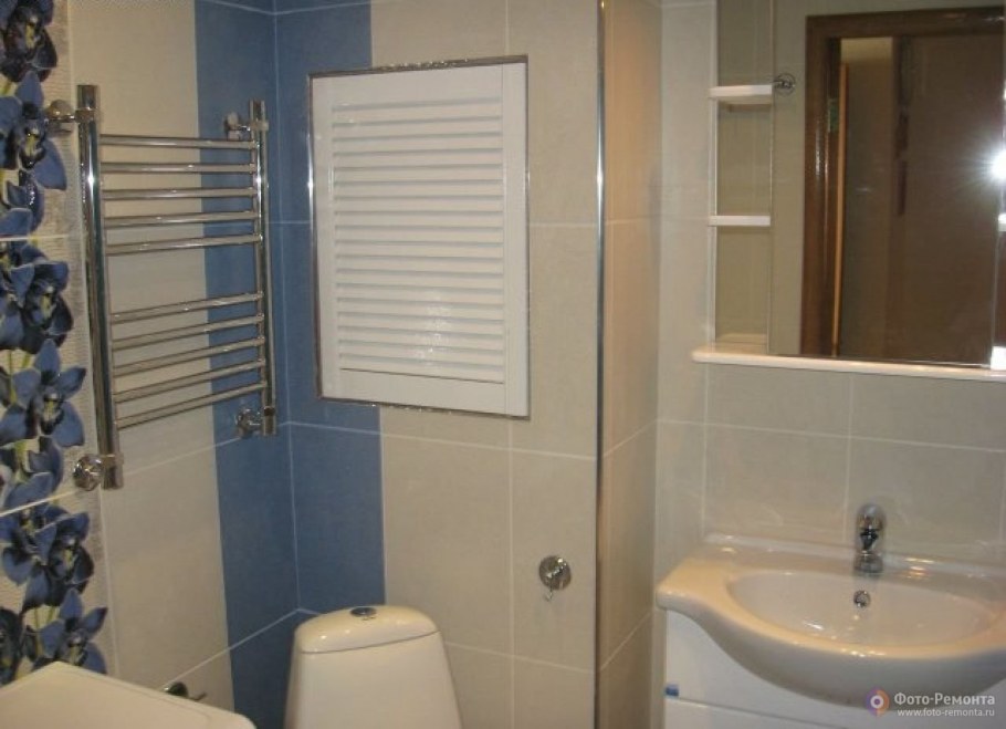 Сантехнический короб в ванной