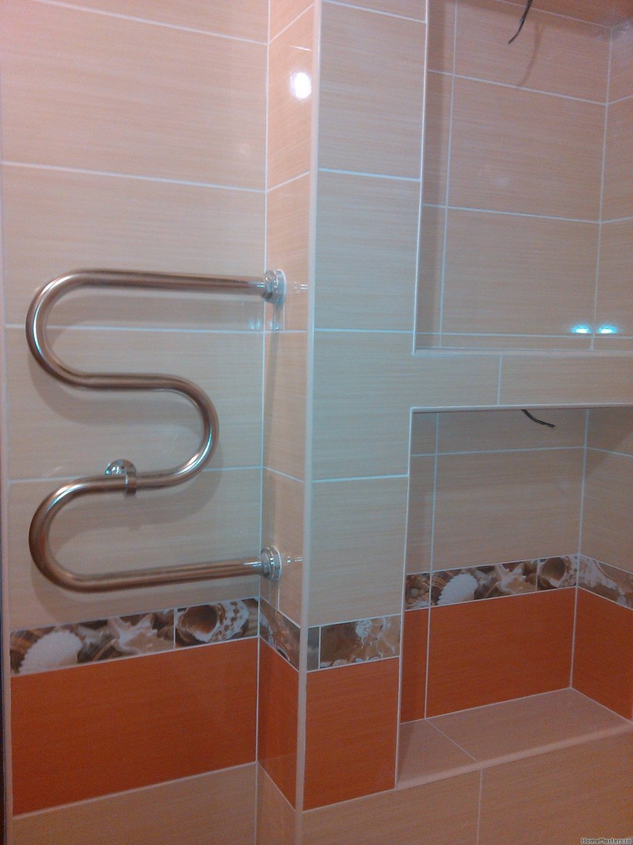 Короб для труб в ванной