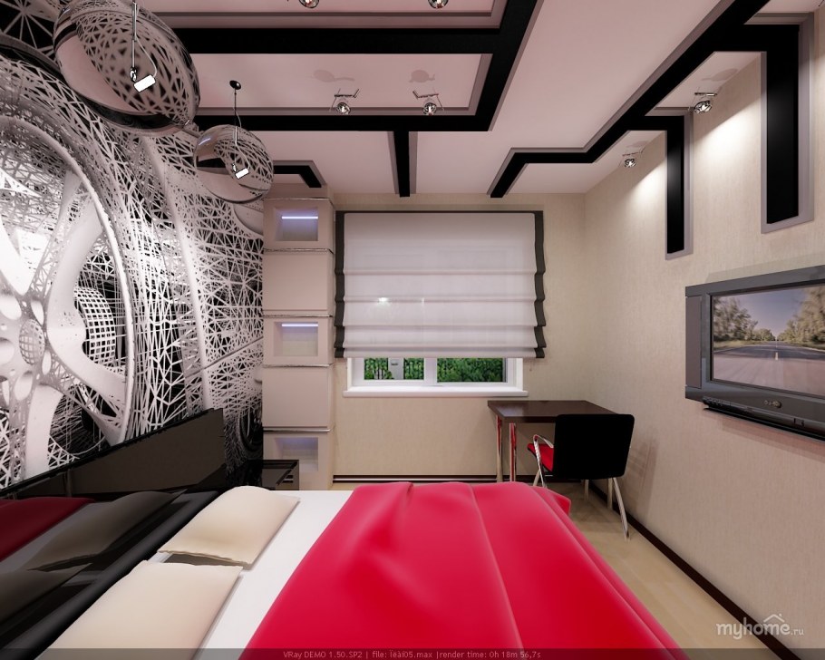 Интерьер комнаты для подростка