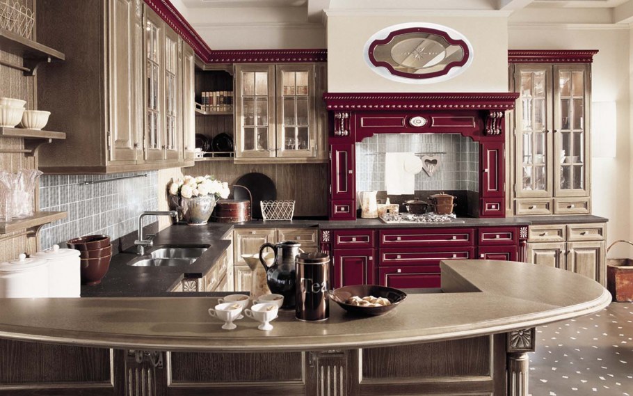 Кухня в стиле арт деко