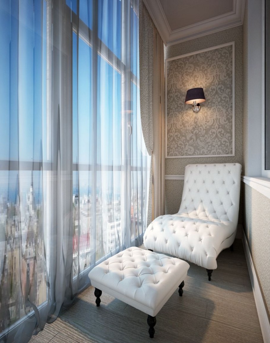 Лоджия с панорамными окнами