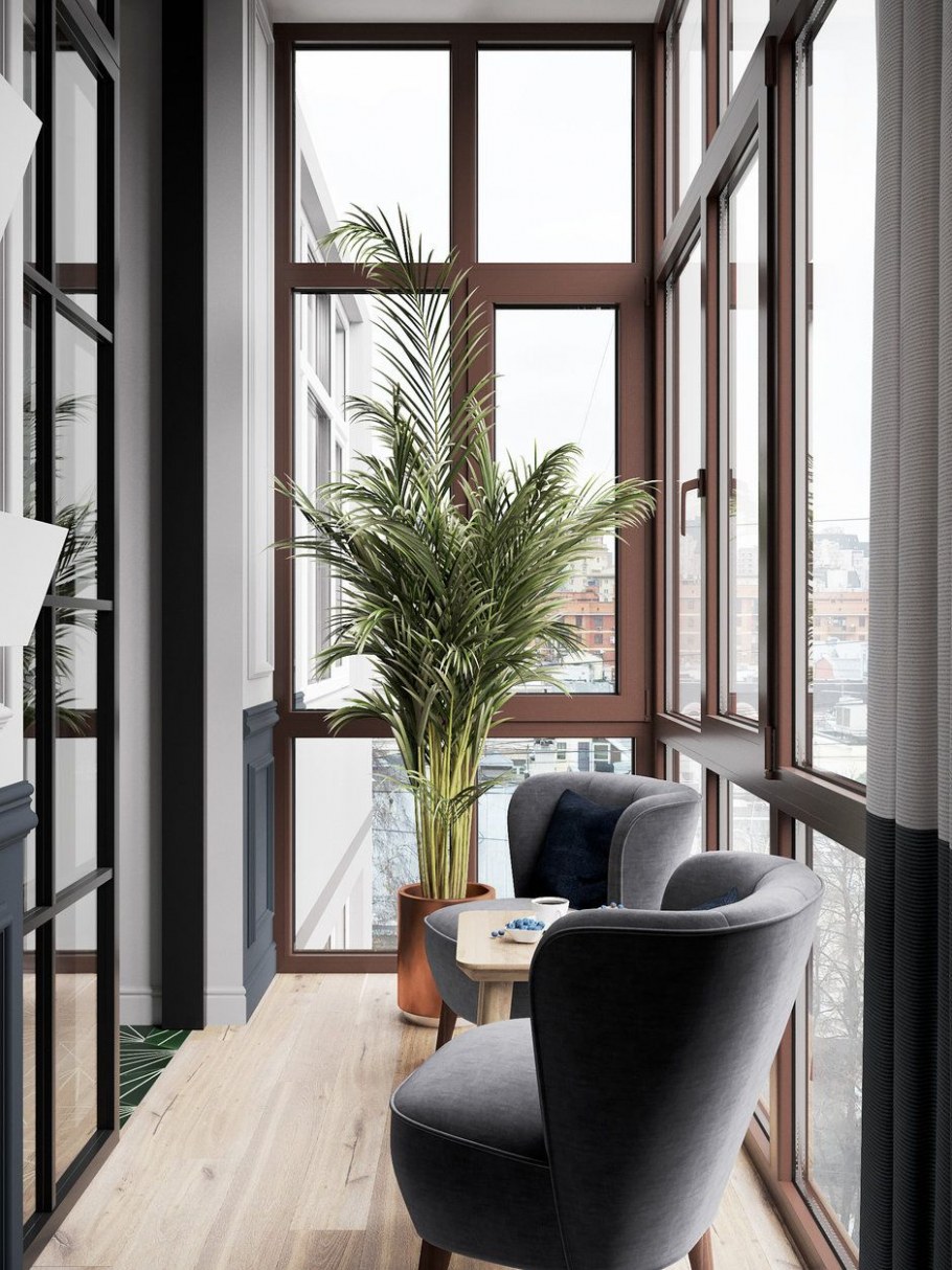 Лоджия в современном стиле