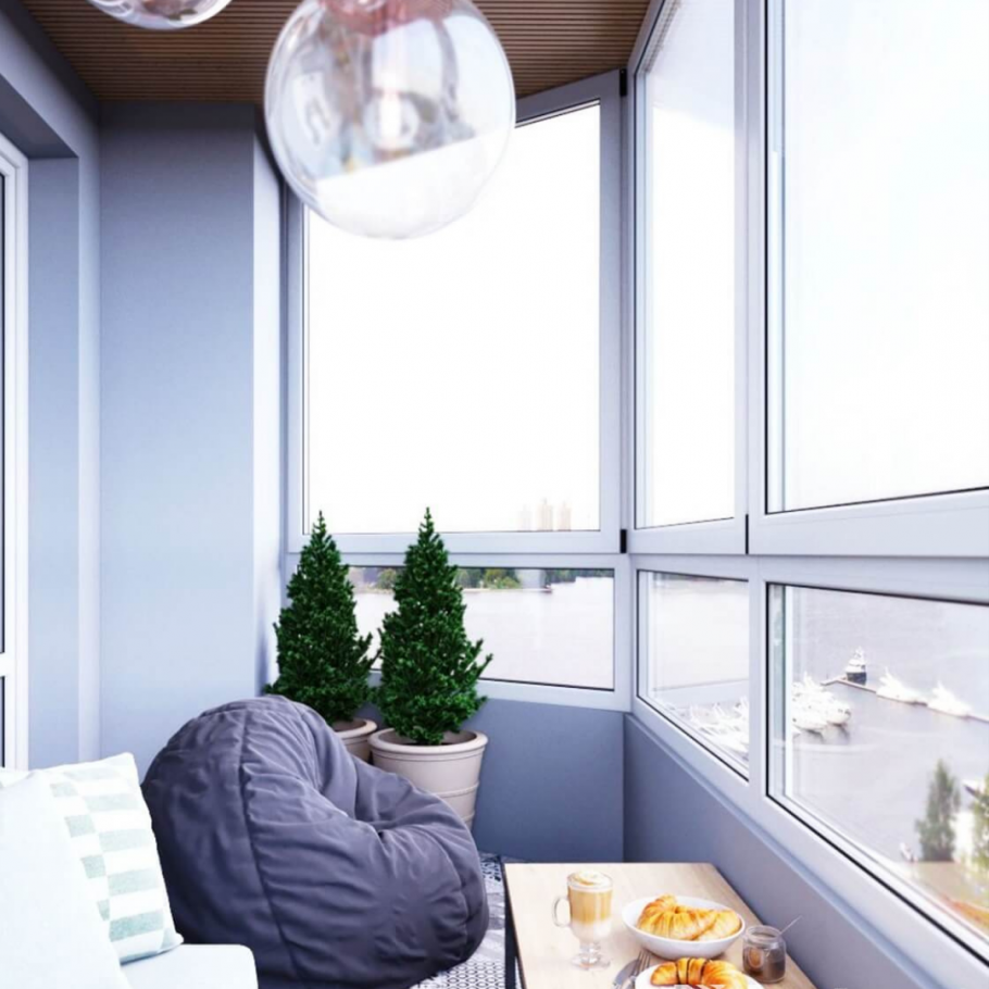 Балкон в современном стиле