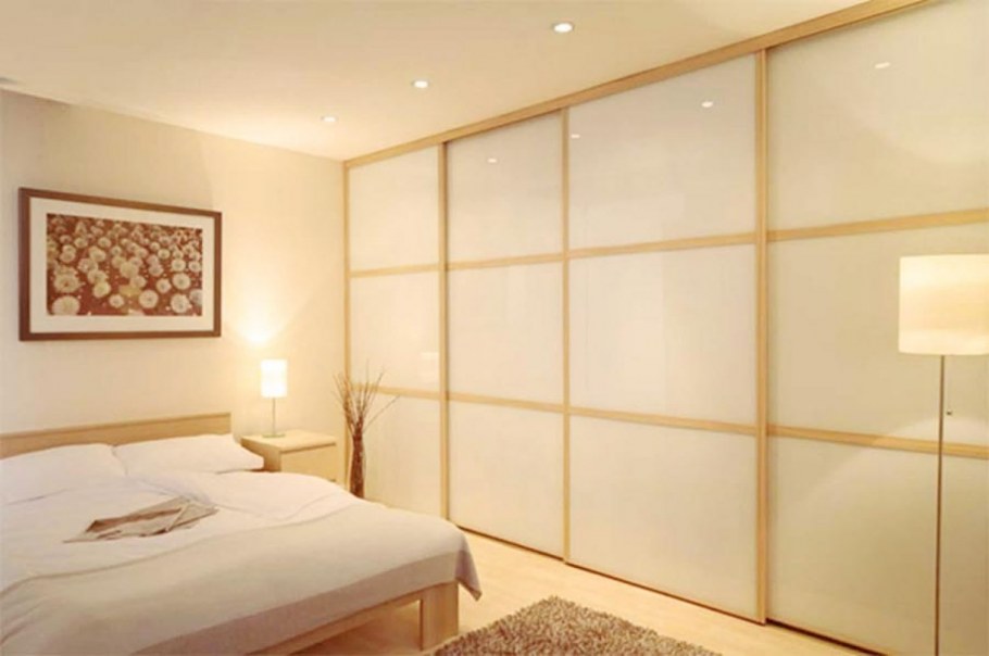 Встроенный шкаф-купе в спальню