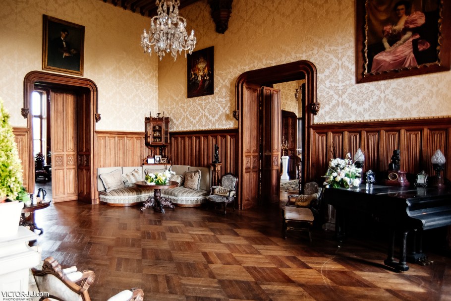 Шато де Виньи Франция замок внутри