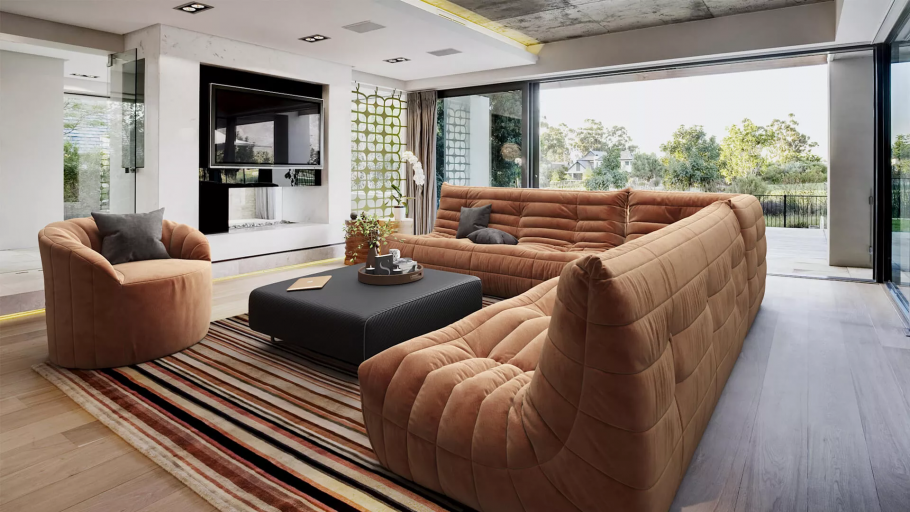 Модульный диван Togo ligne Roset