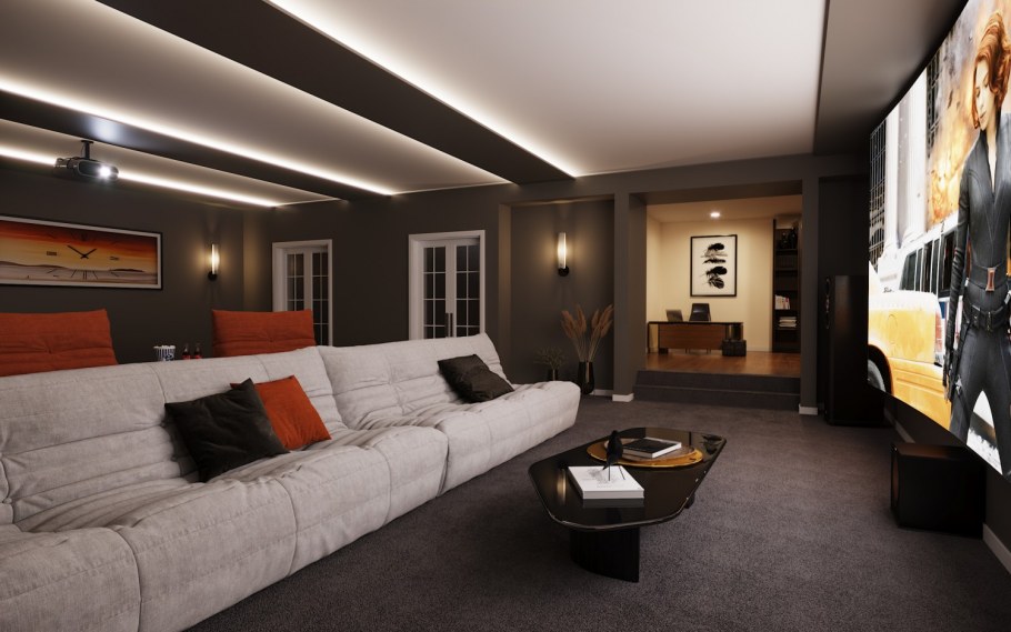 Бескаркасный диван француз Гливер