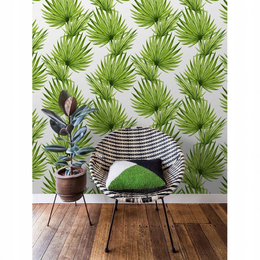 Интерьерные наклейки на стену зелень