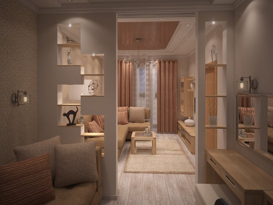 Перегородки в интерьере