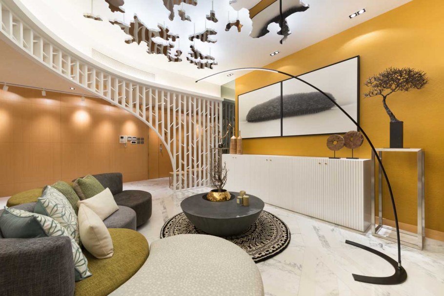 Современная гостиная необычные дизайны