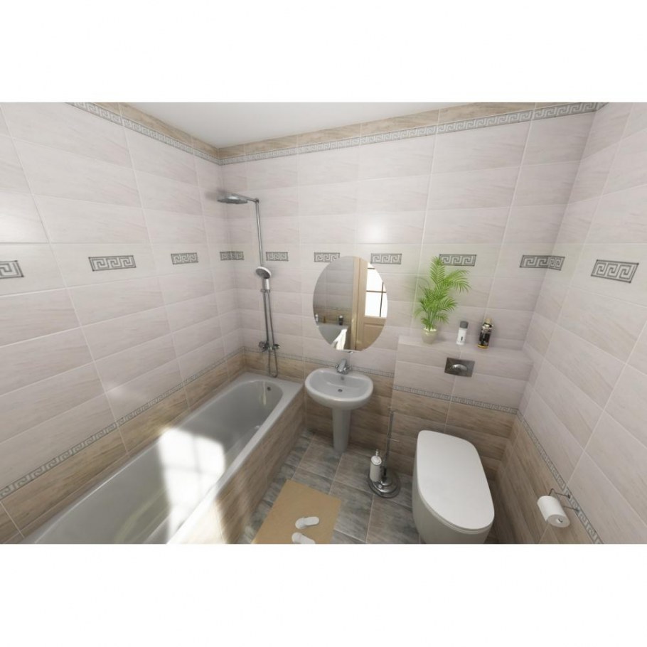 Плитка настенная PIEZAROSA "шампань" 20х45 см