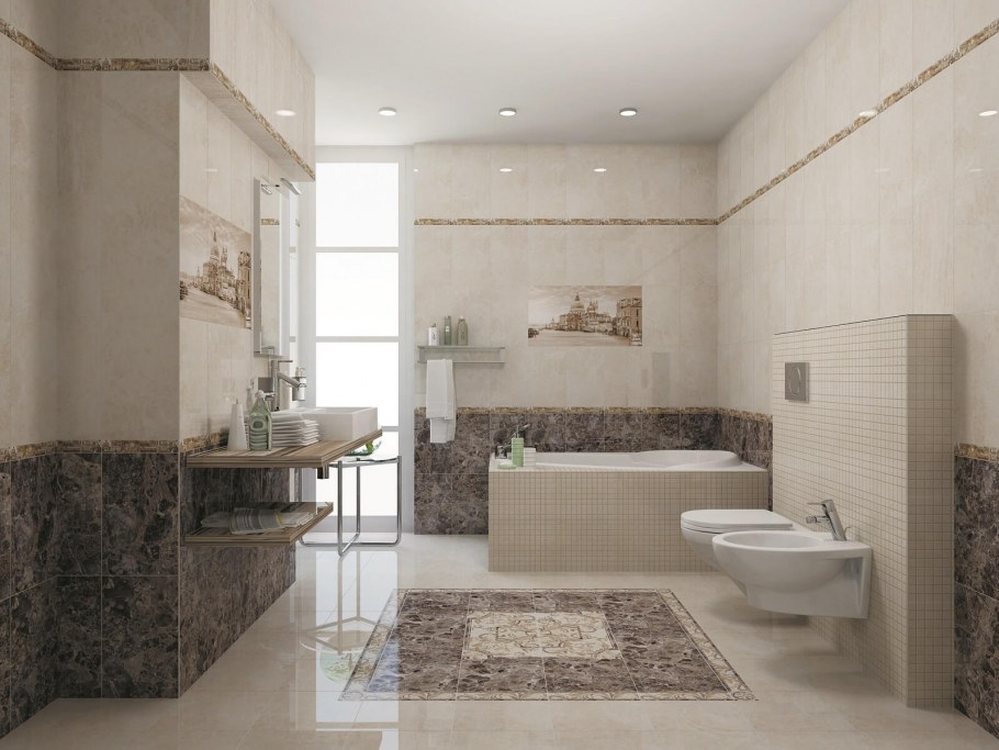 Плитка в ванную комнату Колизей