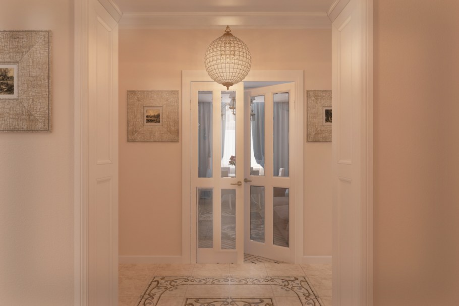 Межкомнатные арки с колоннами