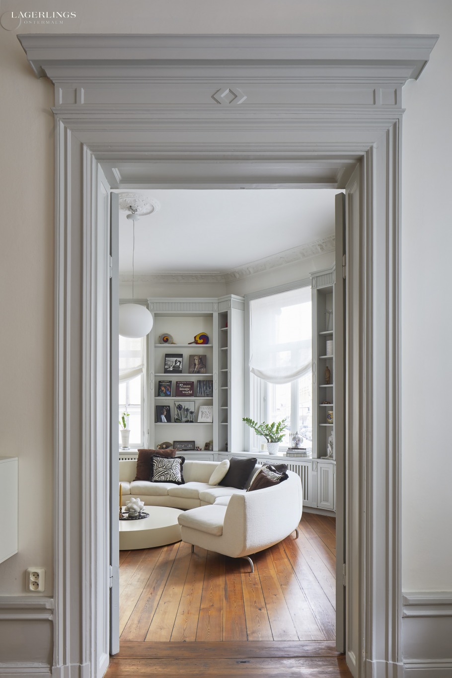 Стеклянные перегородки в классическом стиле