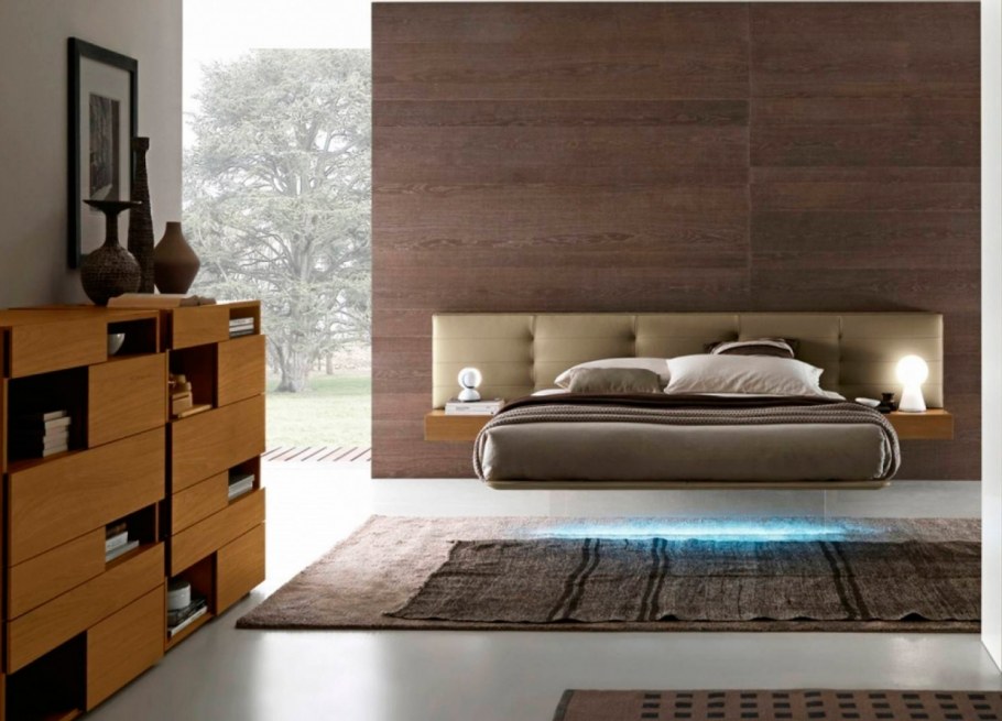 Современная кровать Киото Stone