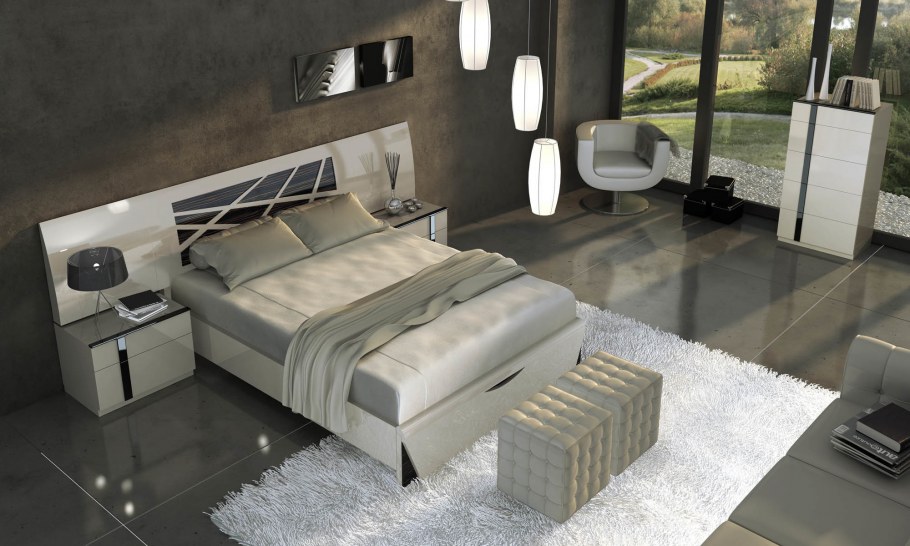 Кровать Fenicia 514 Granada (160 х200) белый