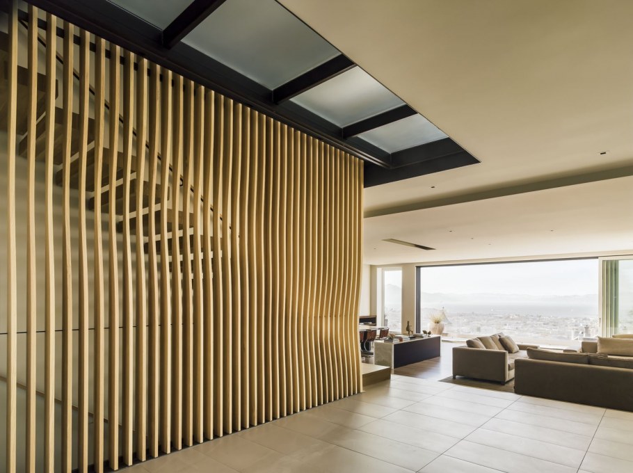 Рейки с подсветкой в интерьере