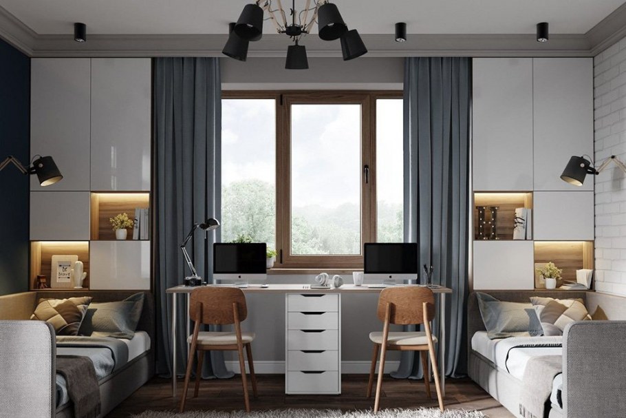 Спальня для двух подростков