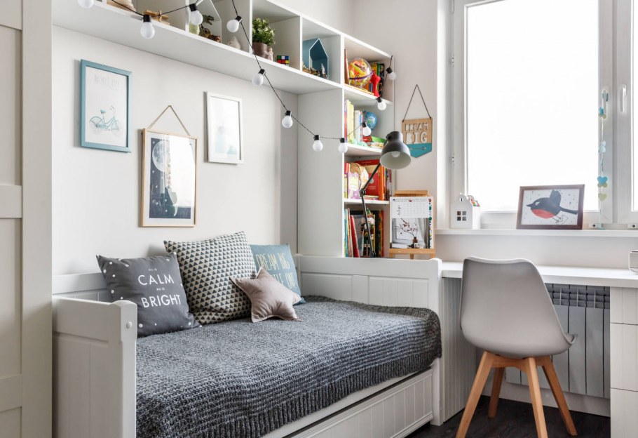 Детская комната с черной мебелью икеа