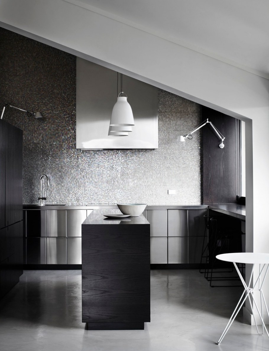 Монохромная кухня