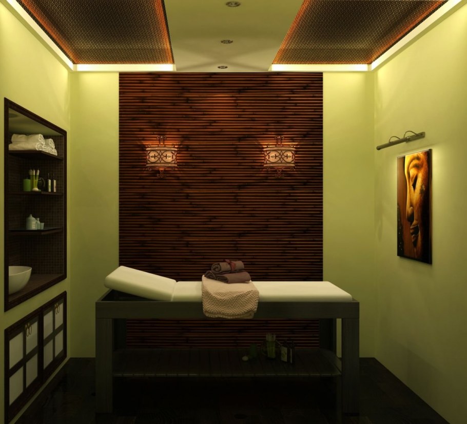 Интерьер массажного кабинета