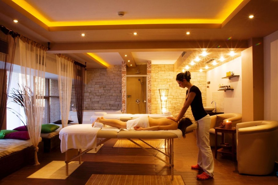 Интерьер массажного кабинета