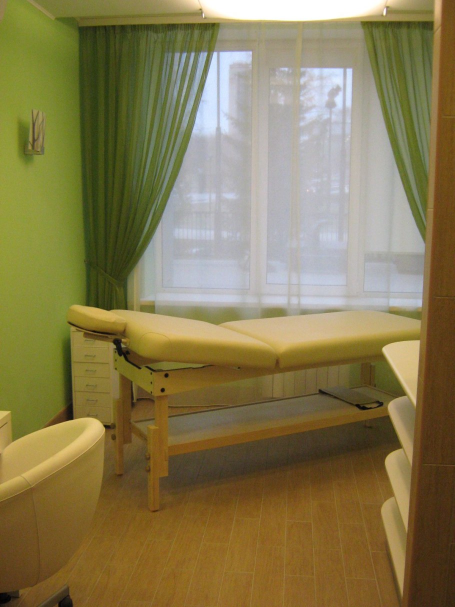 Обустройство массажного кабинета