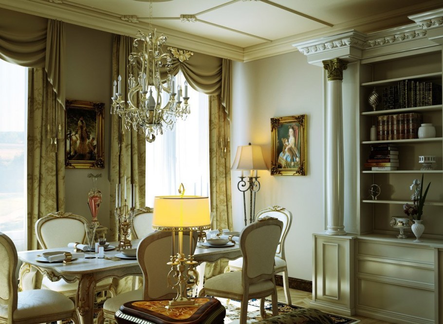 Дворцовые интерьеры Ампир